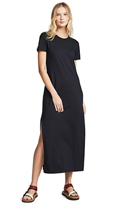 Shop Ag Alana Relaxed Maxi Dress In True Black