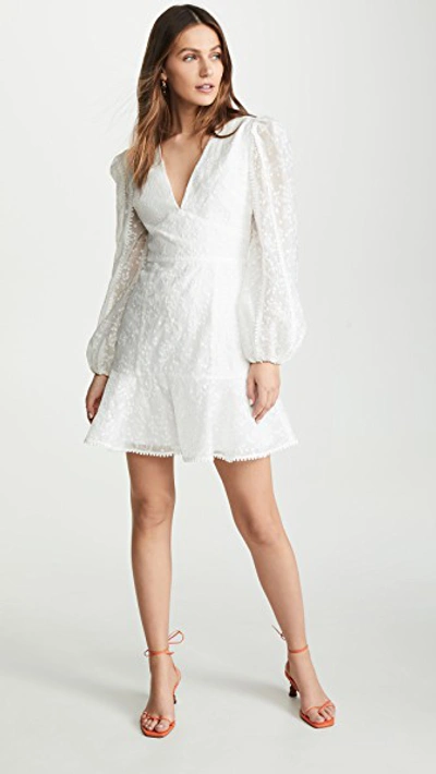 Keepsake Wild Love Long Sleeve Dress In Ivory ModeSens