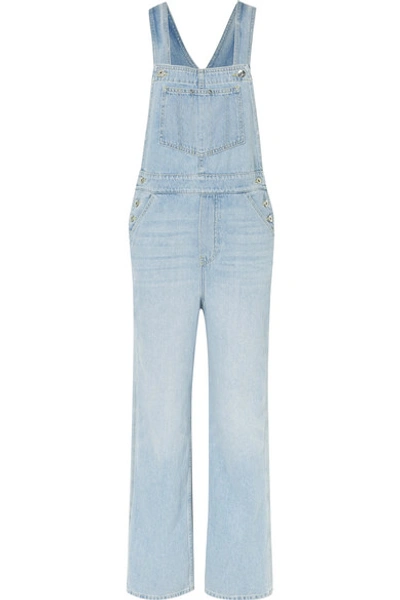 Shop Eve Denim Olympia Denim Overalls In Light Denim