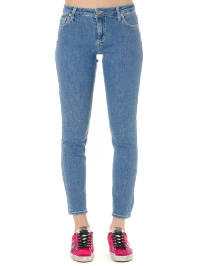 Shop Dondup Cotton Denim Cropped Jeans