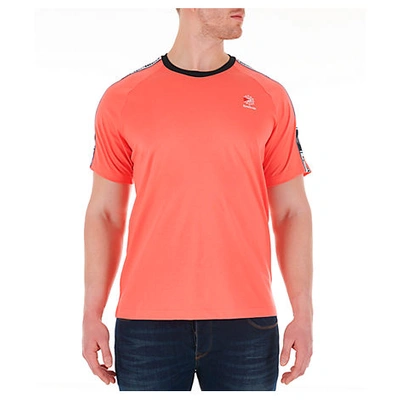 Shop Reebok Men's Classics Taped T-shirt, Orange - Size Xlrg