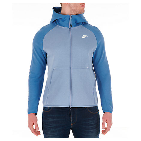 nike sportswear tech fleece blue