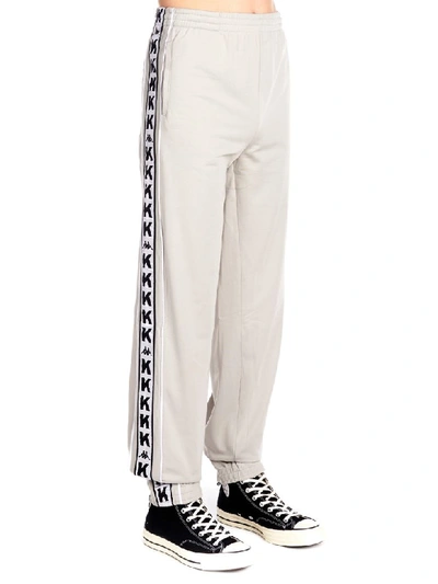 Shop Kappa Sweatpants In Beige