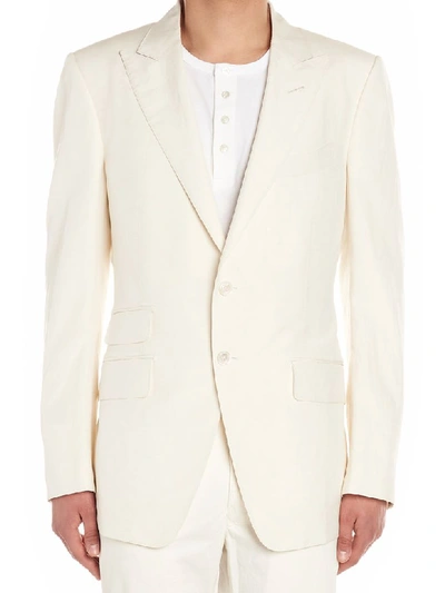 Shop Tom Ford Oconnor Jacket In White