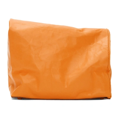 Shop Simon Miller Orange Small Lunch Bag 20 Clutch In 41159 Gldno