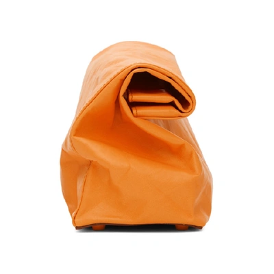 Shop Simon Miller Orange Small Lunch Bag 20 Clutch In 41159 Gldno