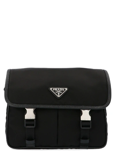 Shop Prada Bag In Black