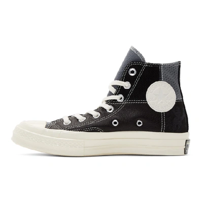 Converse 1970s Chuck Taylor All Star Patchwork Leather, Corduroy And Twill  High In Black | ModeSens