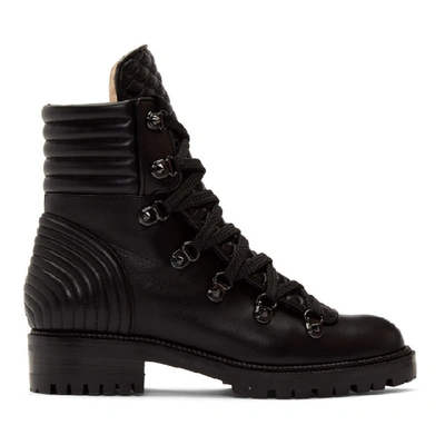 Shop Christian Louboutin Black Mad Boots