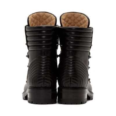 Shop Christian Louboutin Black Mad Boots