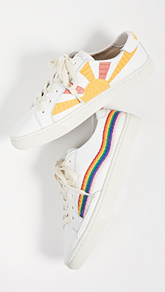 rainbow wave sneaker