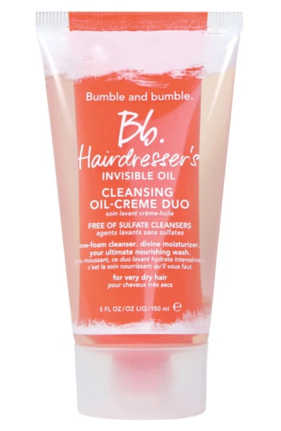 Shop Bumble And Bumble Hairdresser's Invisible Oil Cleansing Oil-creme Duo