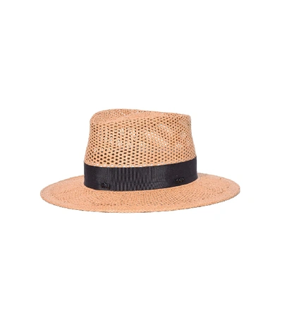 Shop Gigi Burris Georgia Hat In Sand In Multi