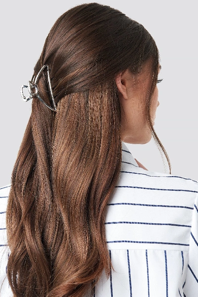 Shop Na-kd Metal Hair Clip - Silver