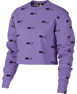 space purple nike shirt