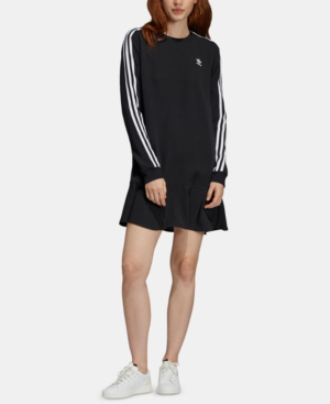 adidas flare hem dress