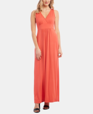 macys coral dress