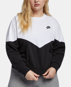 sportswear heritage fleece sweatshirt