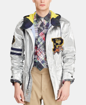 ralph lauren silver jacket
