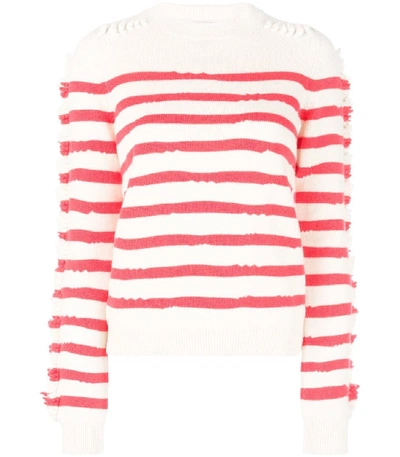 Shop Barrie Striped Sweater In Multicolor
