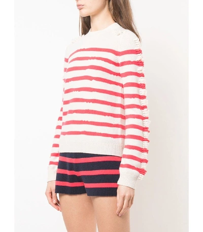 Shop Barrie Striped Sweater In Multicolor
