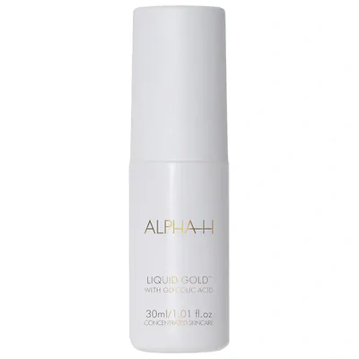 Shop Alpha-h Mini Liquid Gold Exfoliating Treatment With Glycolic Acid 1 oz/ 30 ml