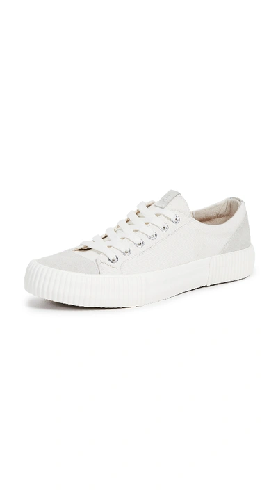 Shoe The Bear Bushwick Leather Sneakers In White | ModeSens
