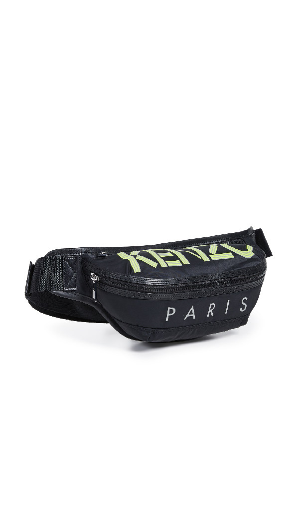 kenzo bum bag black