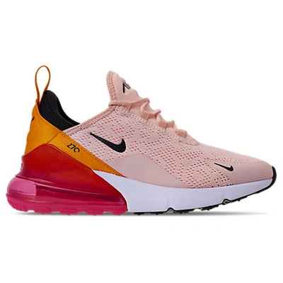 Shop Nike Women's Air Max 270 Casual Shoes In Pink