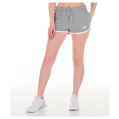 fleece nike shorts womens