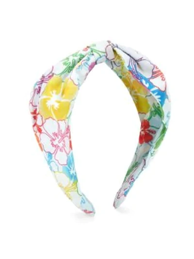 Shop All Things Mochi Bana Multi-floral Headband In Multi Floral