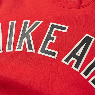 Nike Air Varsity Crew Sweat In Red ModeSens