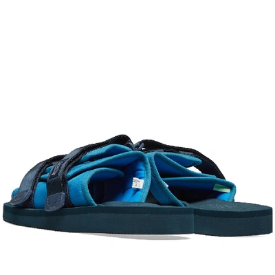 Shop John Elliott X Suicoke Sandal In Blue