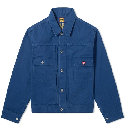 Shop Human Made Work Jacket In Blue