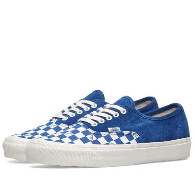 Shop Vans Vault Og Authentic Lx In Blue