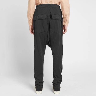 Shop Rick Owens Drkshdw Drawstring Long Pant In Black