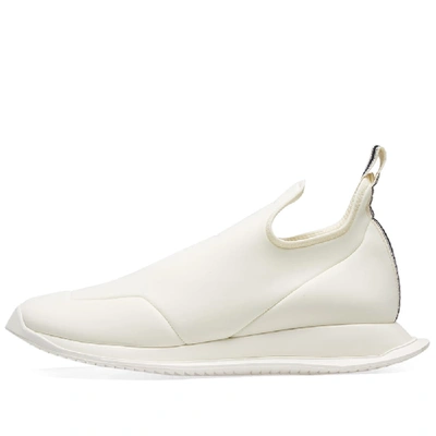 Shop Rick Owens Drkshdw Neoprene Runner In White