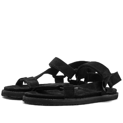 Shop Buttero Sports Sandal In Black