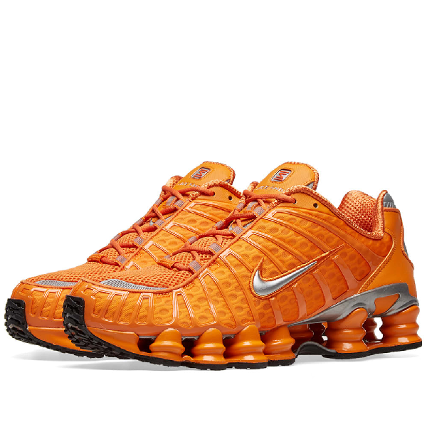 nike shox orange