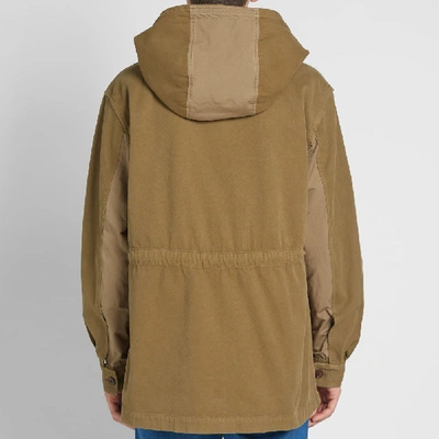 Shop Acne Studios Odell Military Parka In Green