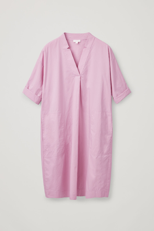 cos pink dress