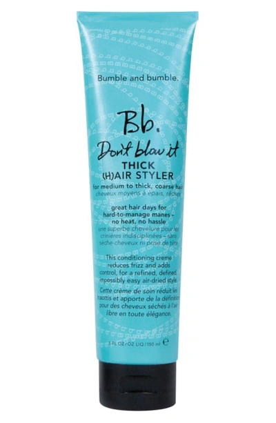 Shop Bumble And Bumble Don't Blow It Thick Hair Styler