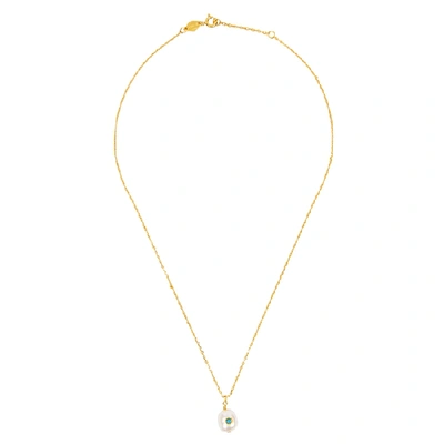 Shop Anni Lu Baroque 18kt Gold-plated Necklace