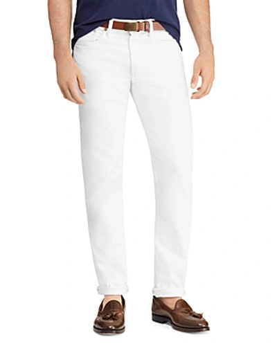 Shop Polo Ralph Lauren Varick Slim Straight Jeans In Blue In White