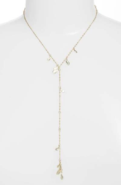 Shop Kendra Scott Quincy Necklace In Gold