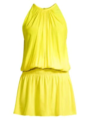 ramy brook yellow dress