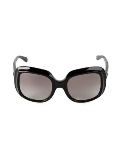 Shop Coach 53mm Retro Style Square Sunglasses In Black