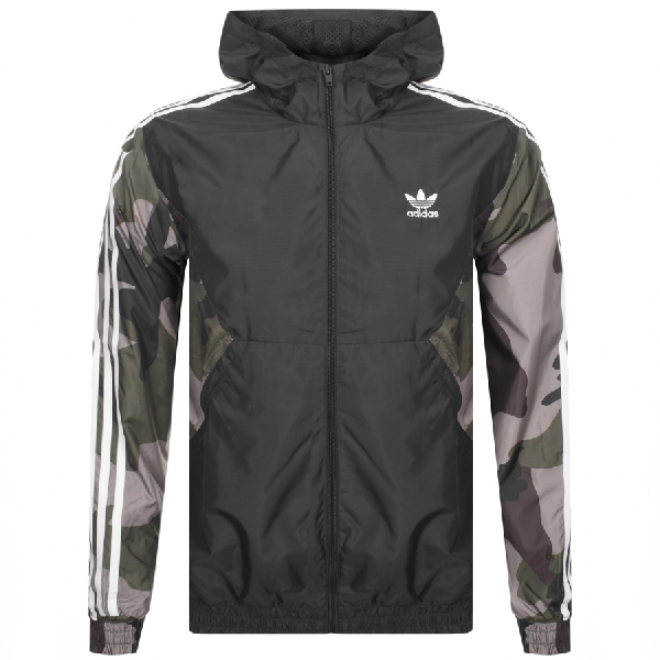 adidas original camo windbreaker