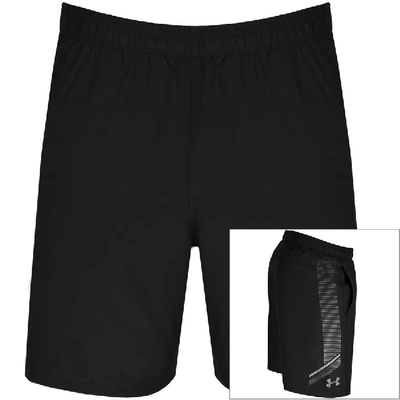 Shop Under Armour Graphic Shorts Black In Grey