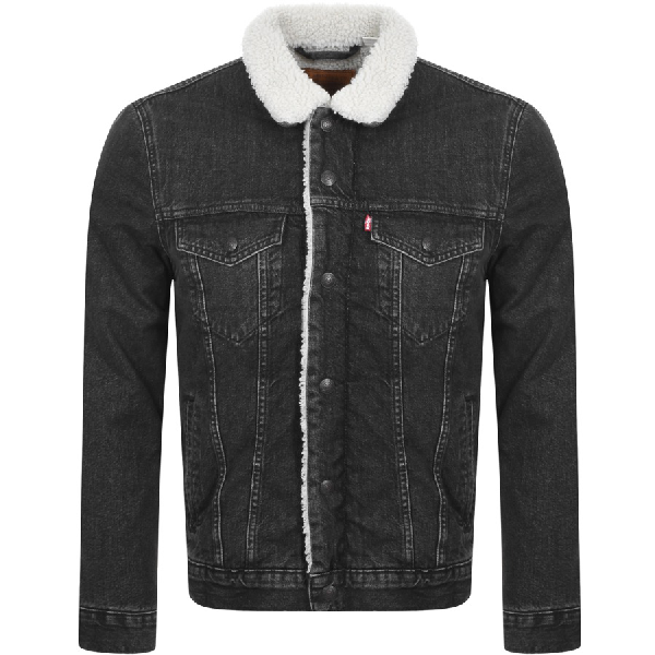 black sherpa levis